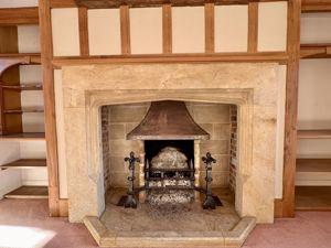 Living room fireplace- click for photo gallery